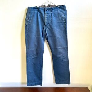 Wallace and Barns blue chino mens 32x30